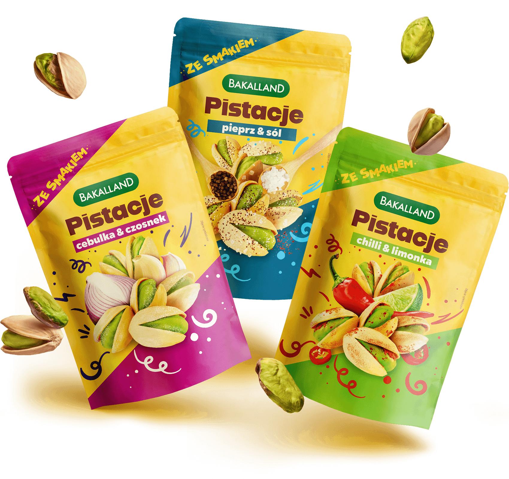 Bakalland Pistacje z twistem